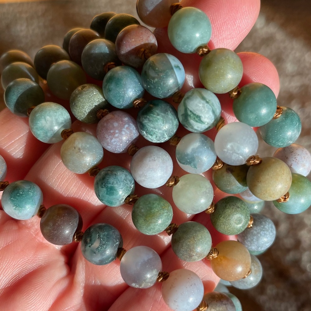 Ole Green Opera Modern Beads